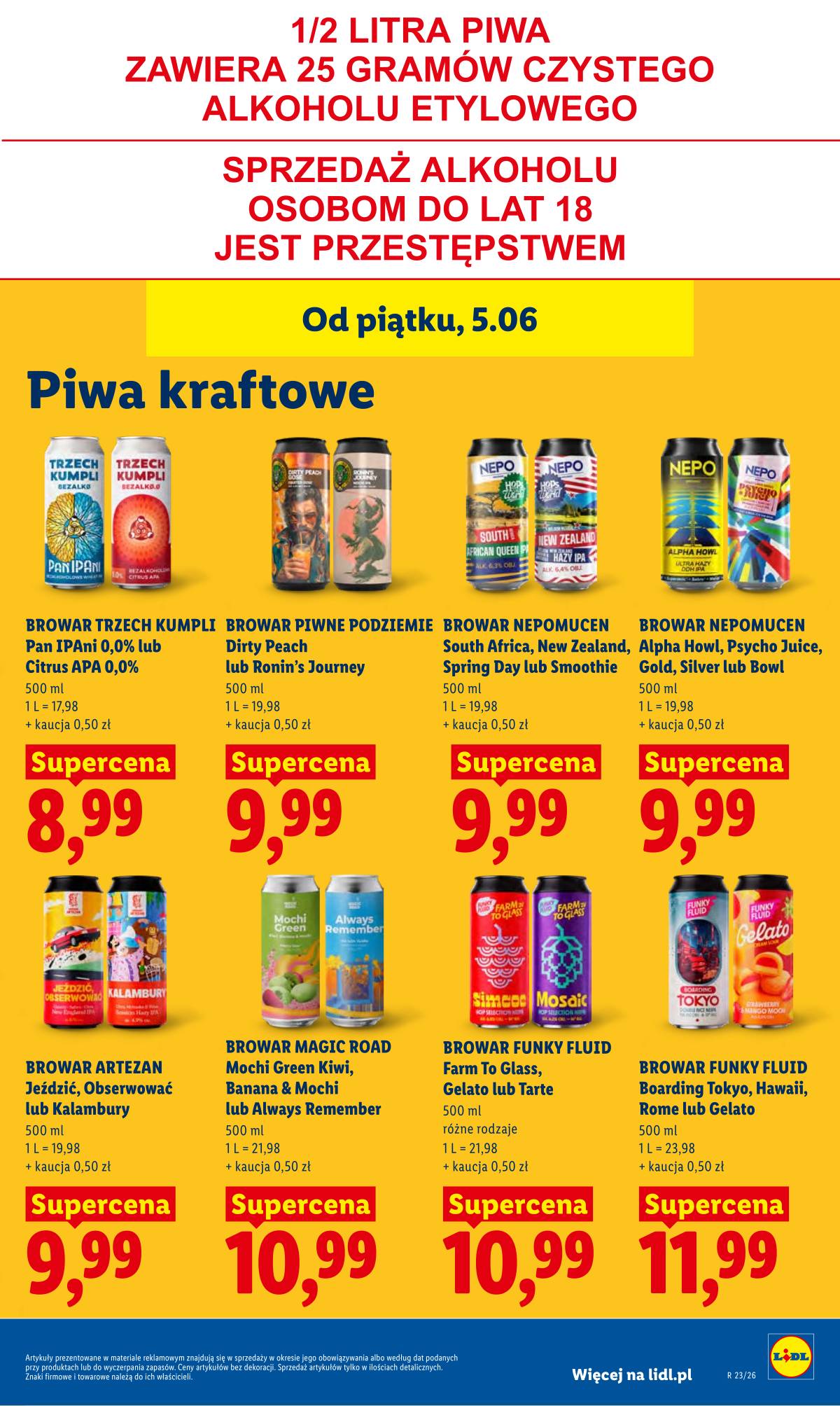 Lidl Lenkija - Gazetka ważna od 5.06 do 6.06 71 puslapis