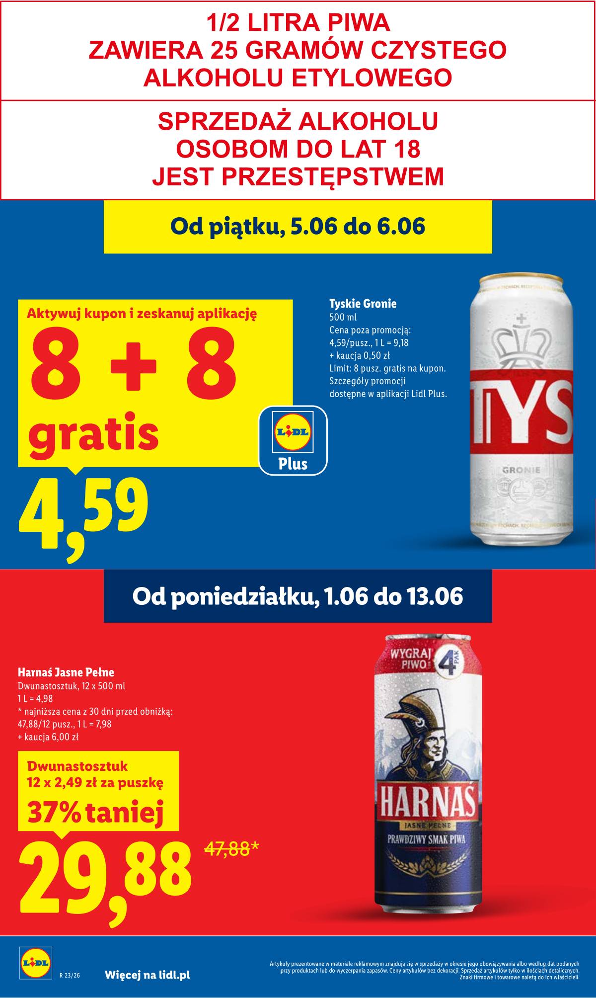Lidl Lenkija - Gazetka ważna od 5.06 do 6.06 8 puslapis