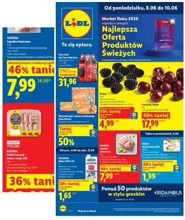 Lidl Lenkija - Gazetka ważna od 8.06 do 10.06 2026-06-08 – 2026-06-10