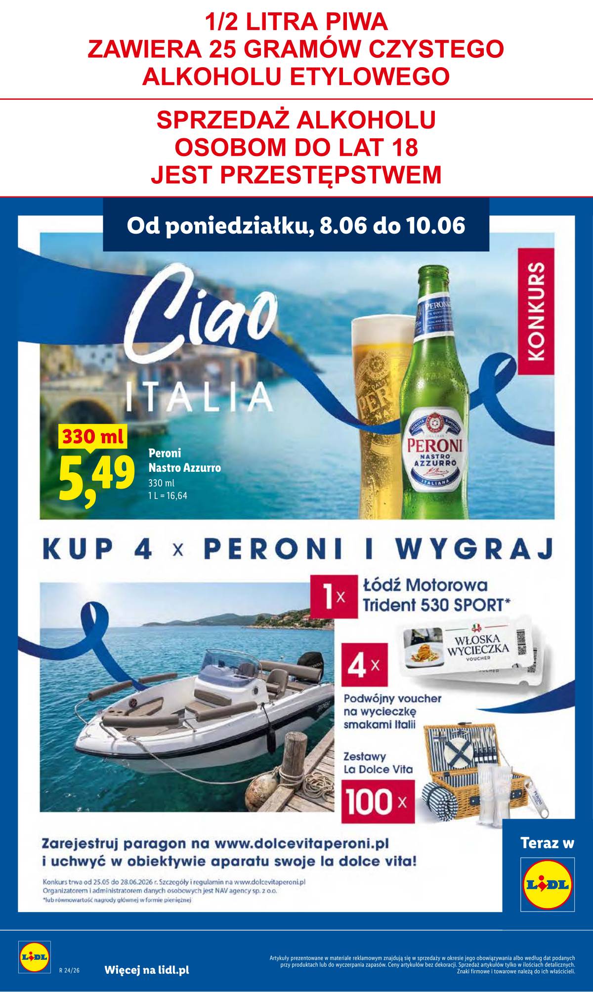 Lidl Lenkija - Gazetka ważna od 8.06 do 10.06 64 puslapis