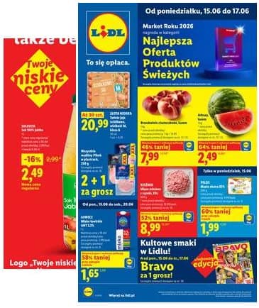 Lidl Lenkija - Gazetka ważna od 15.06 do 17.06 2026-06-15 – 2026-06-17