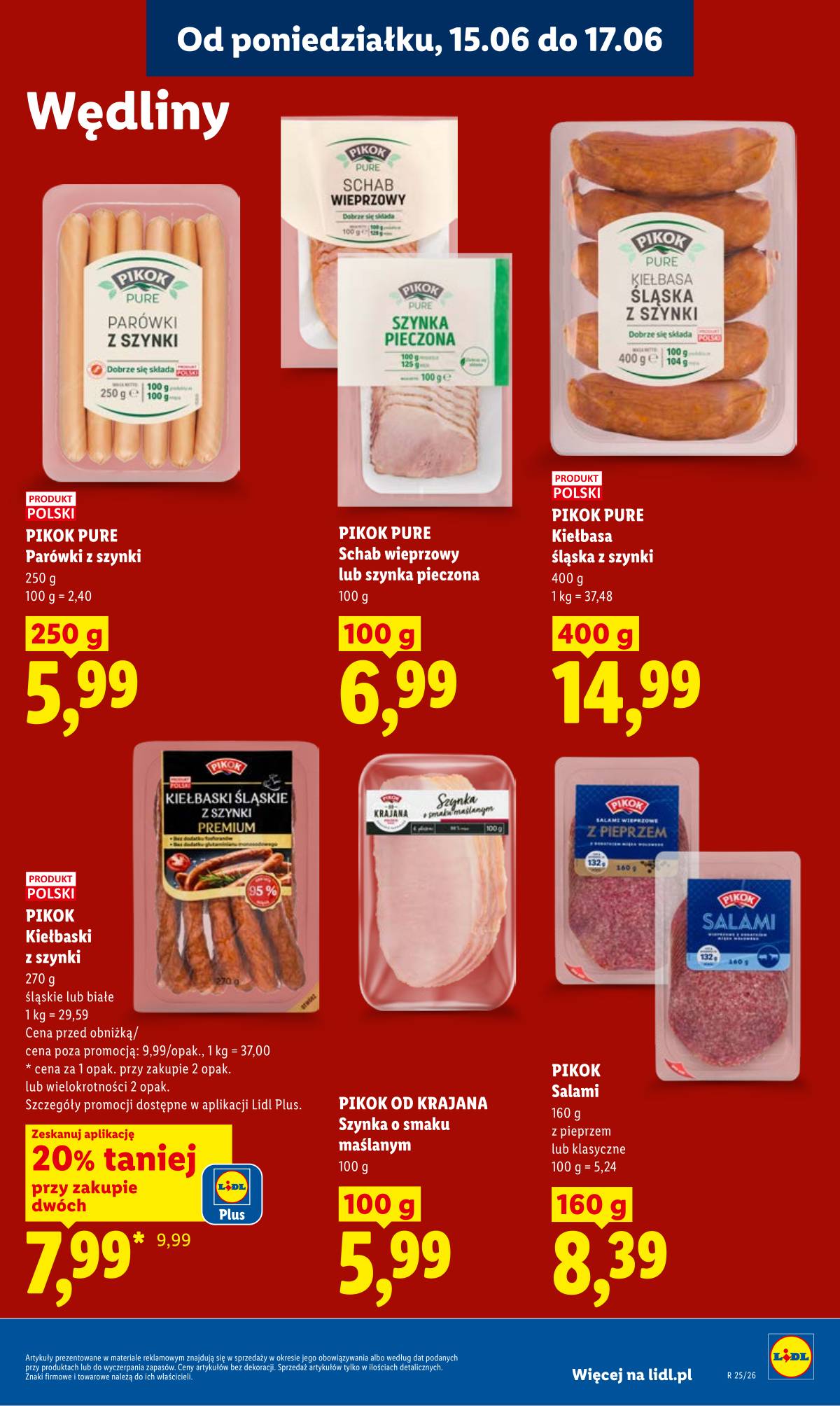 Lidl Lenkija - Gazetka ważna od 15.06 do 17.06 61 puslapis