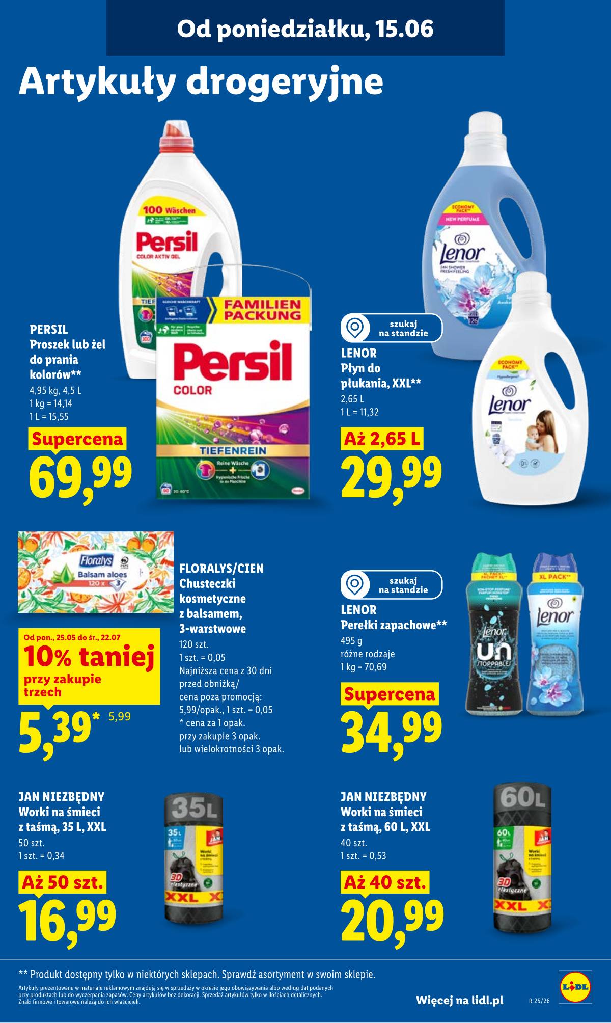 Lidl Lenkija - Gazetka ważna od 15.06 do 17.06 95 puslapis