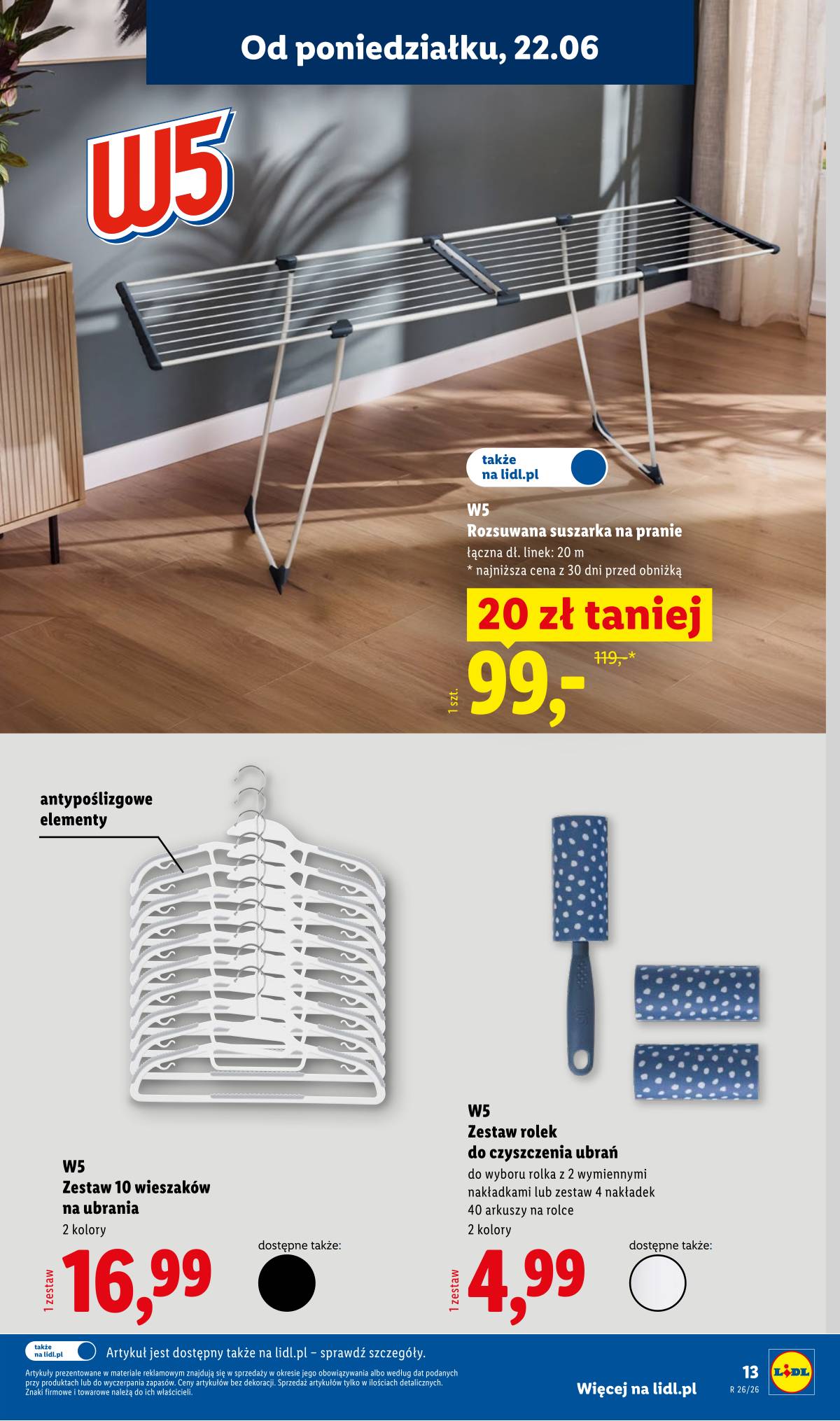 Lidl Lenkija - Katalog ważny od 22.06 15 puslapis