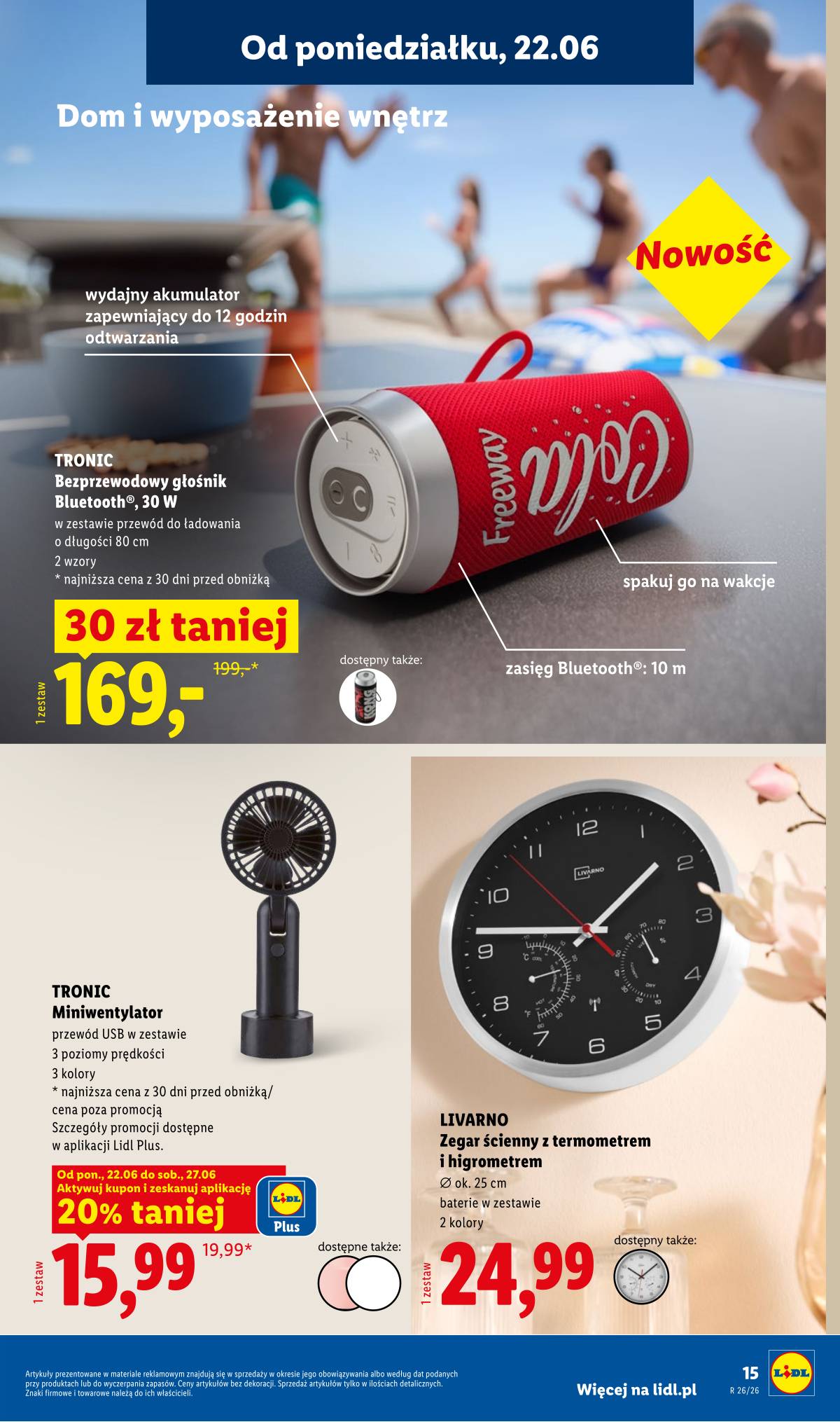 Lidl Lenkija - Katalog ważny od 22.06 17 puslapis