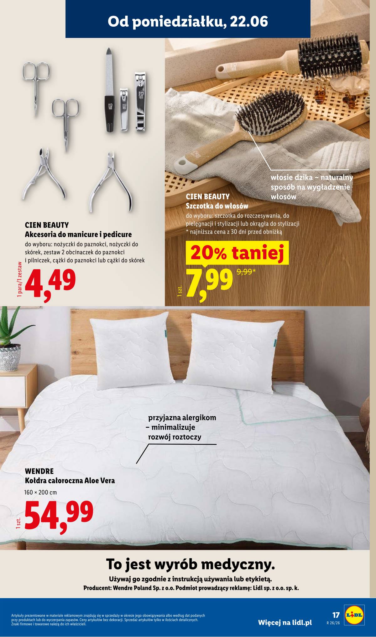 Lidl Lenkija - Katalog ważny od 22.06 19 puslapis