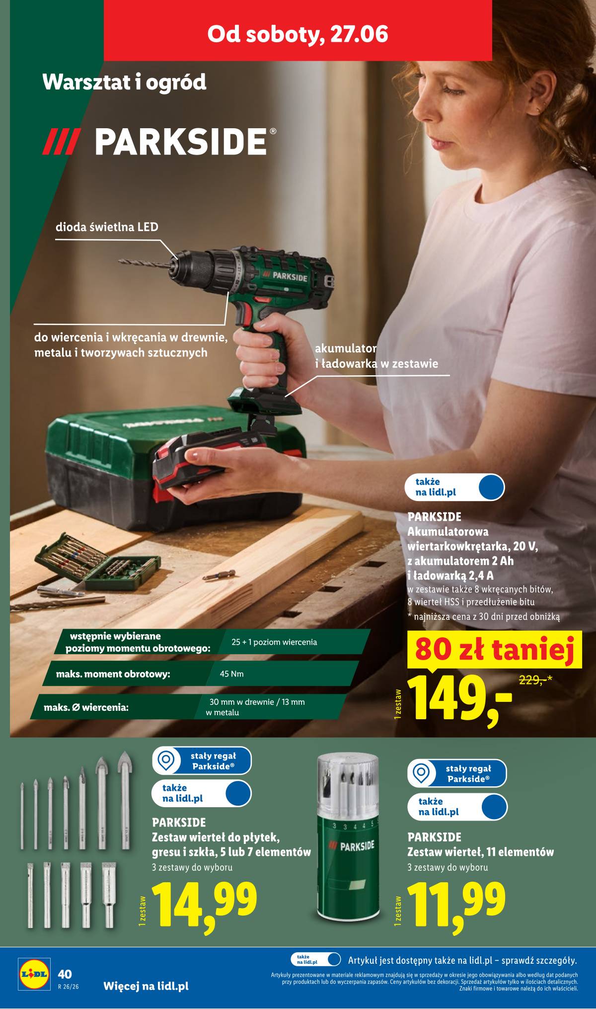 Lidl Lenkija - Katalog ważny od 22.06 46 puslapis