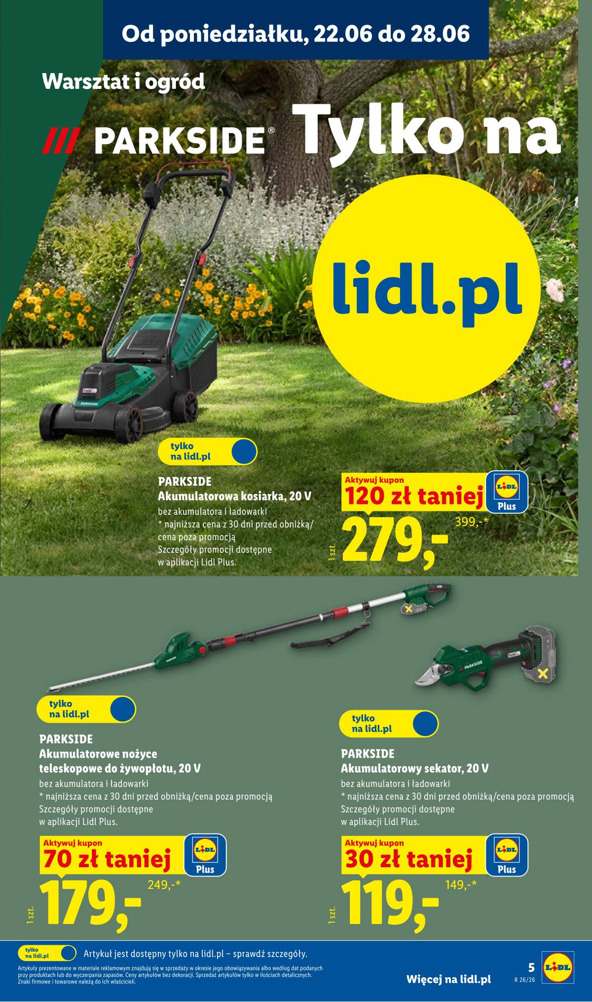 Lidl Lenkija - Katalog ważny od 22.06 5 puslapis