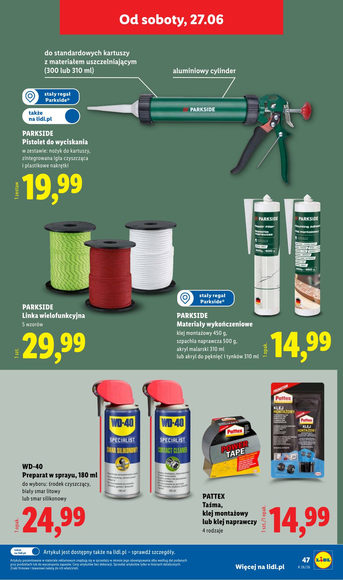 Lidl Lenkija - Katalog ważny od 22.06 53 puslapis