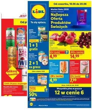 Lidl Lenkija - Gazetka ważna od 18.06 do 20.06 2026-06-18 – 2026-06-20