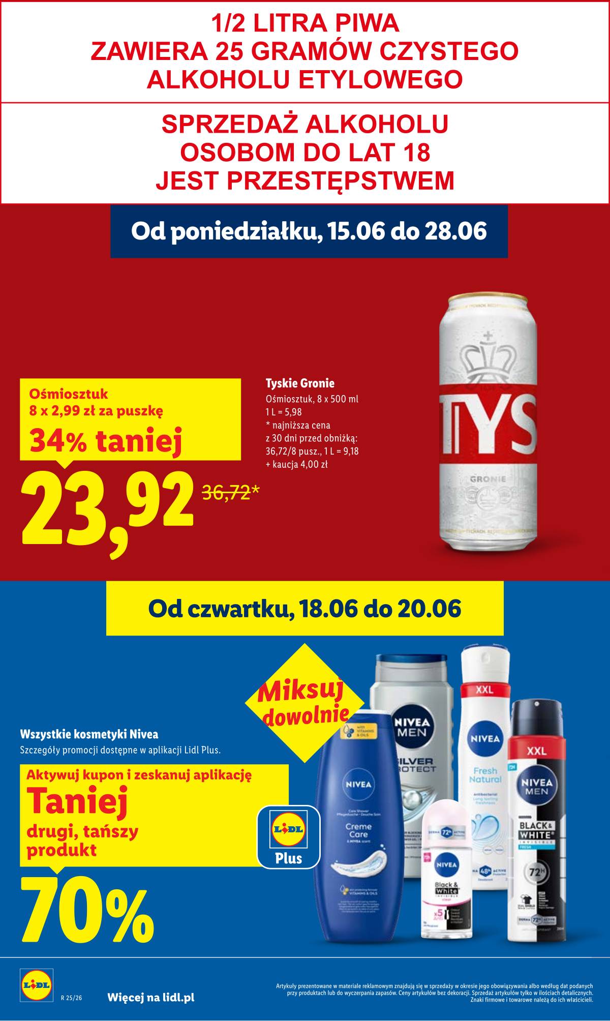 Lidl Lenkija - Gazetka ważna od 18.06 do 20.06 18 puslapis