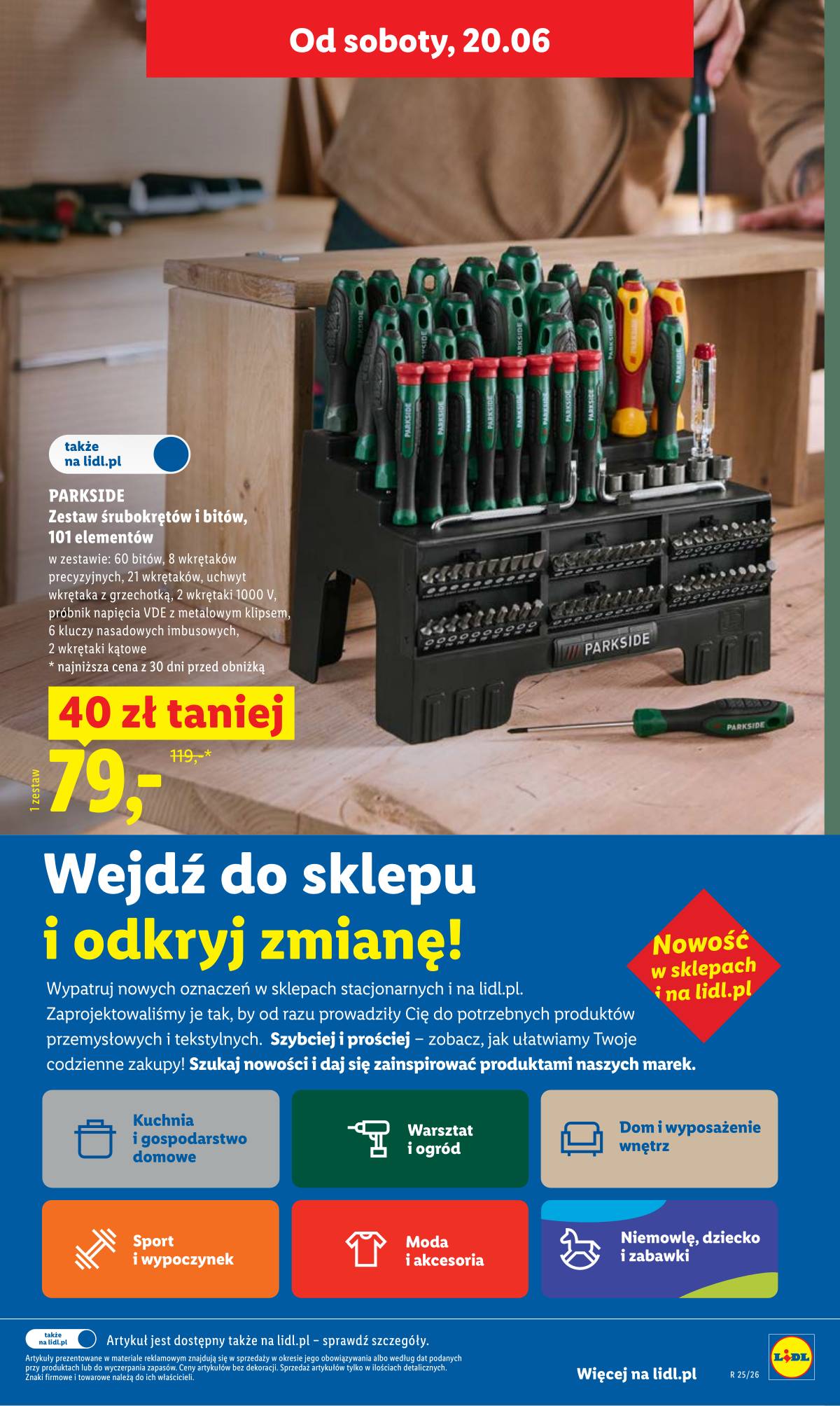 Lidl Lenkija - Gazetka ważna od 18.06 do 20.06 35 puslapis