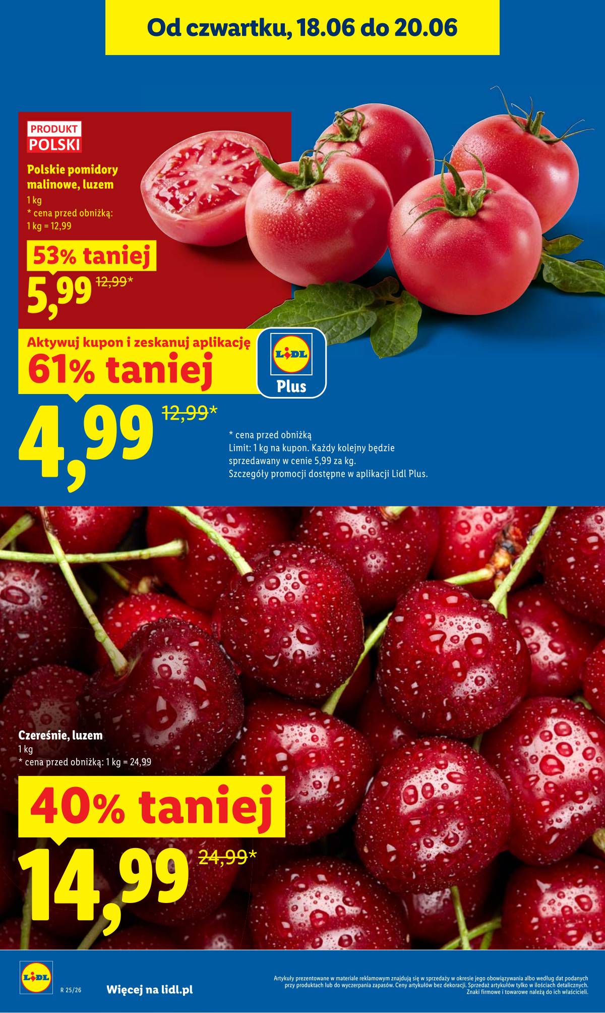Lidl Lenkija - Gazetka ważna od 18.06 do 20.06 12 puslapis