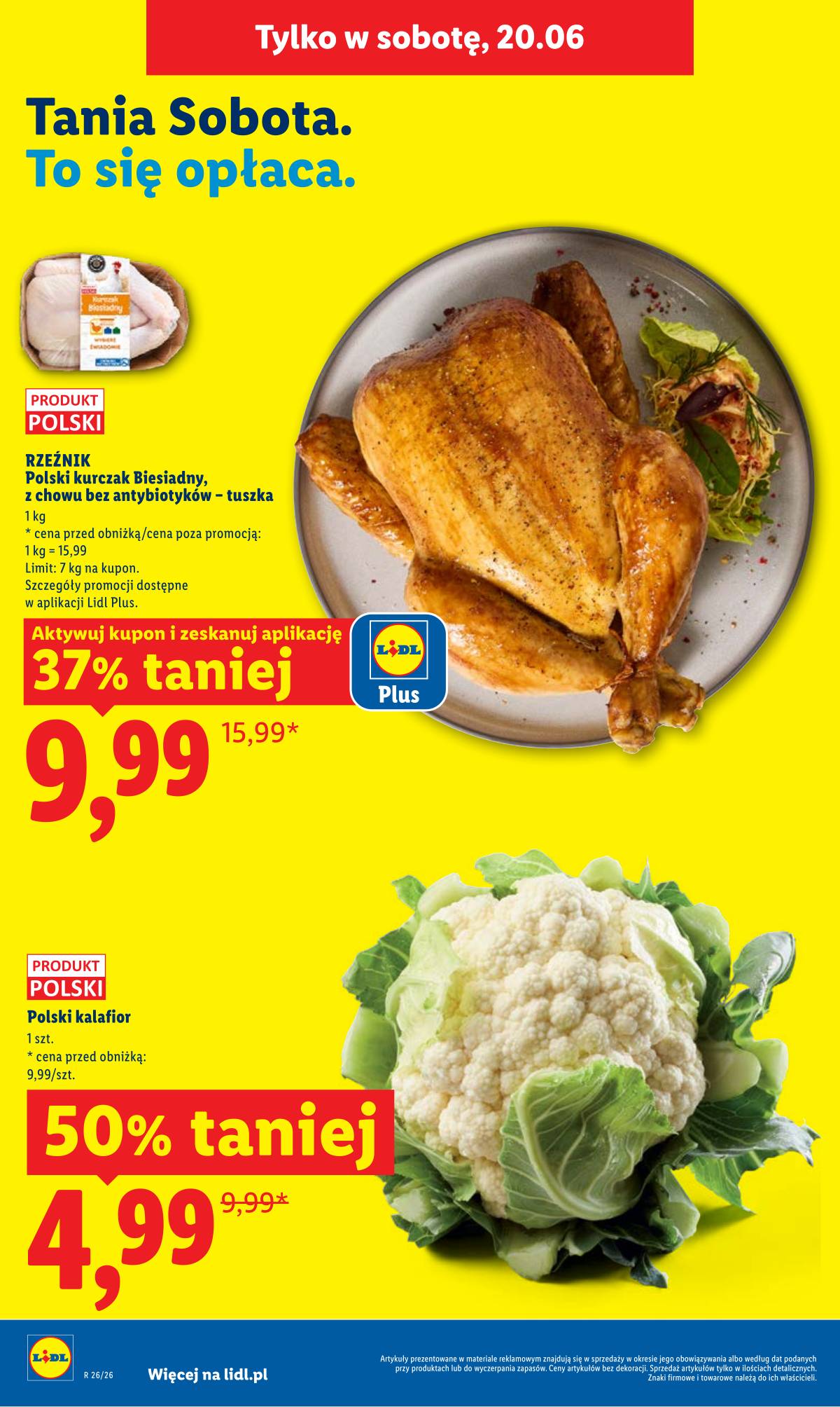 Lidl Lenkija - Gazetka ważna od 18.06 do 20.06 2 puslapis