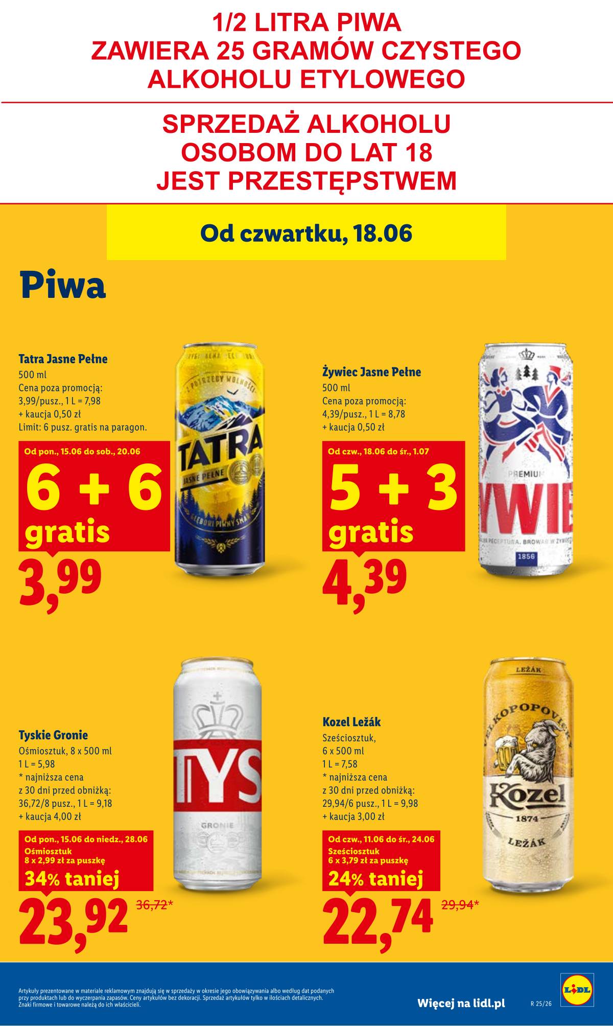 Lidl Lenkija - Gazetka ważna od 18.06 do 20.06 63 puslapis