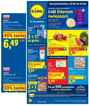 Lidl Lenkija - Gazetka ważna od 22.06 do 24.06 2026-06-22 – 2026-06-24