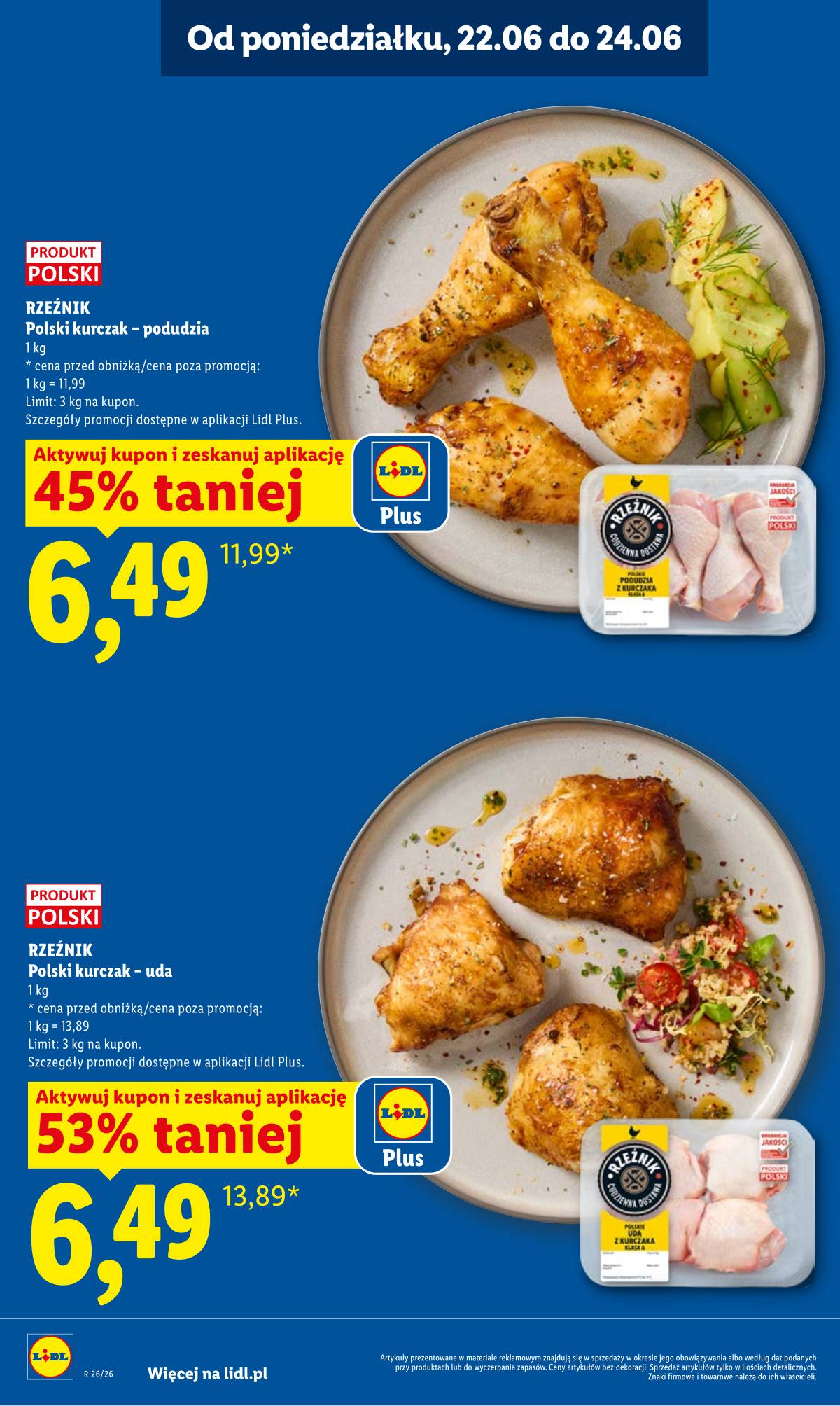 Lidl Lenkija - Gazetka ważna od 22.06 do 24.06 2 puslapis