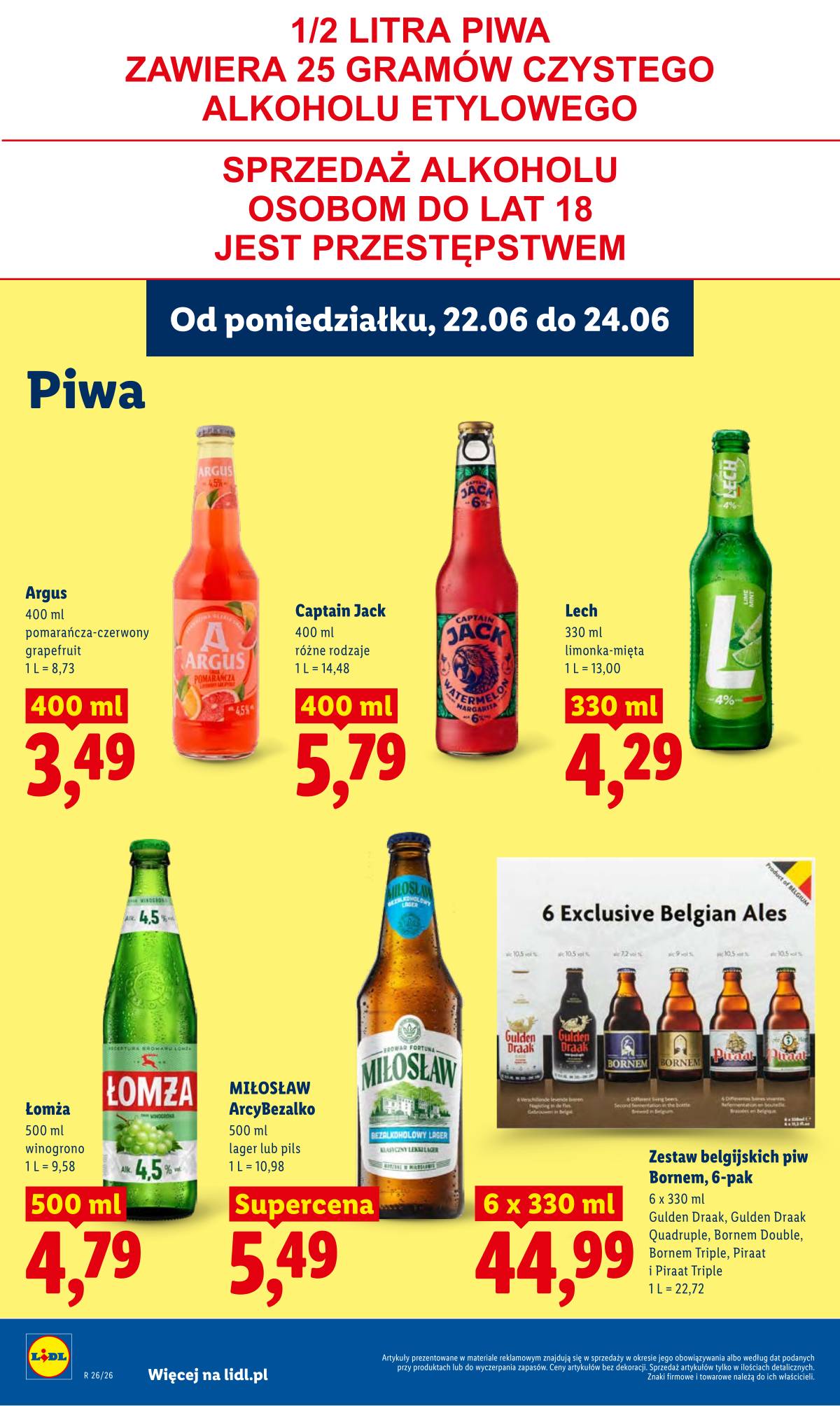 Lidl Lenkija - Gazetka ważna od 22.06 do 24.06 76 puslapis