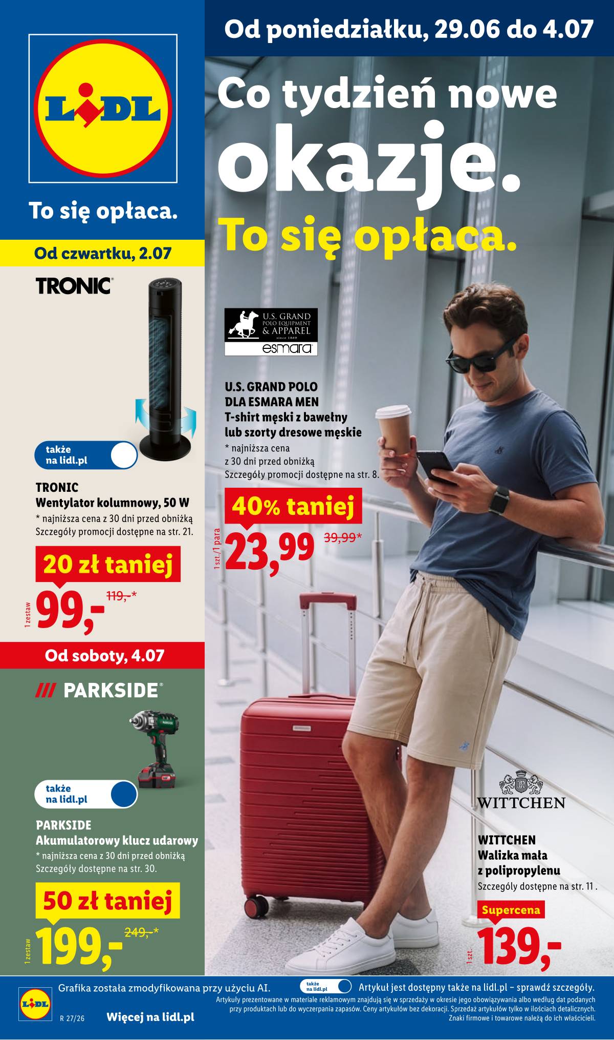 Lidl Lenkija - Katalog ważny od 29.06 1 puslapis