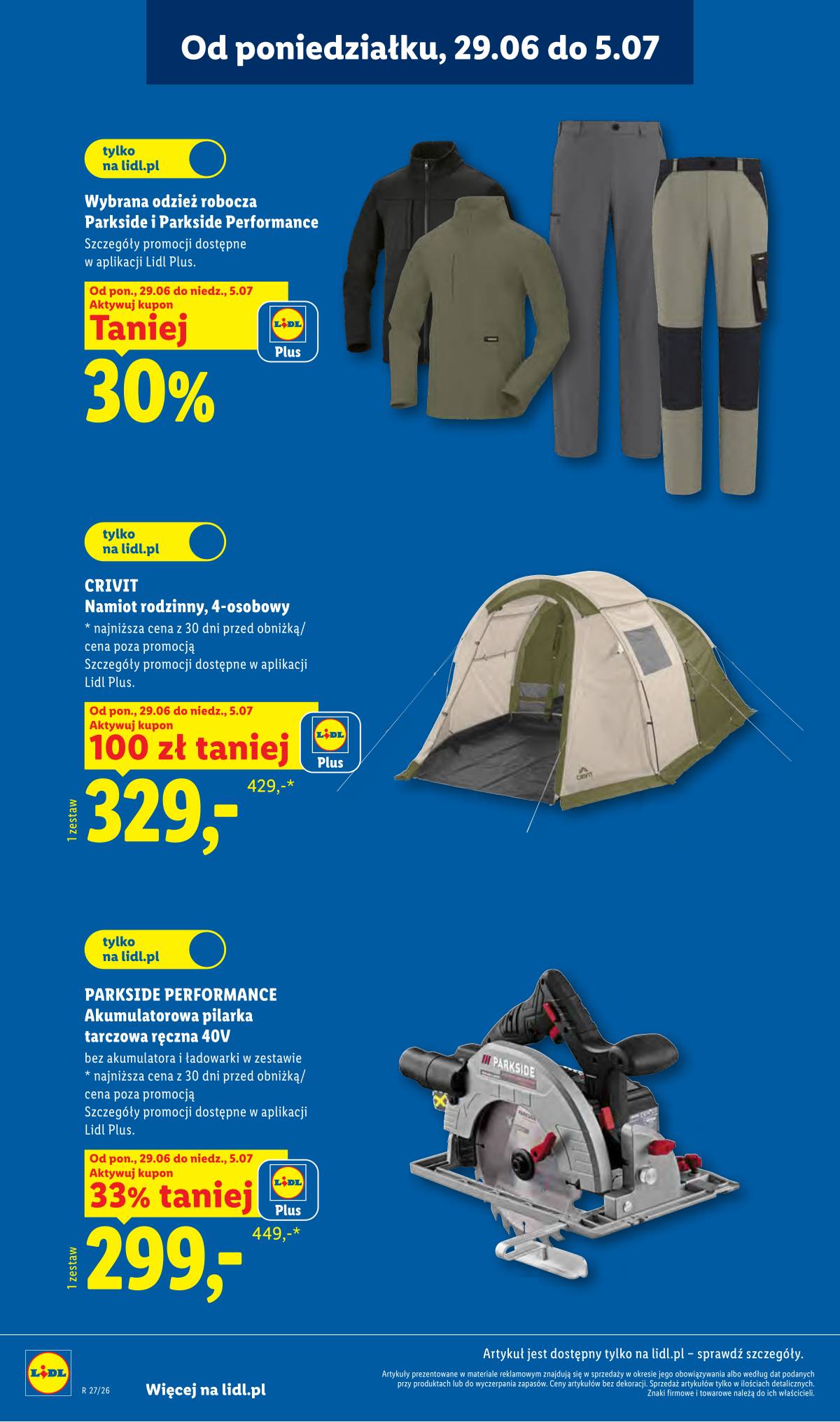 Lidl Lenkija - Katalog ważny od 29.06 10 puslapis