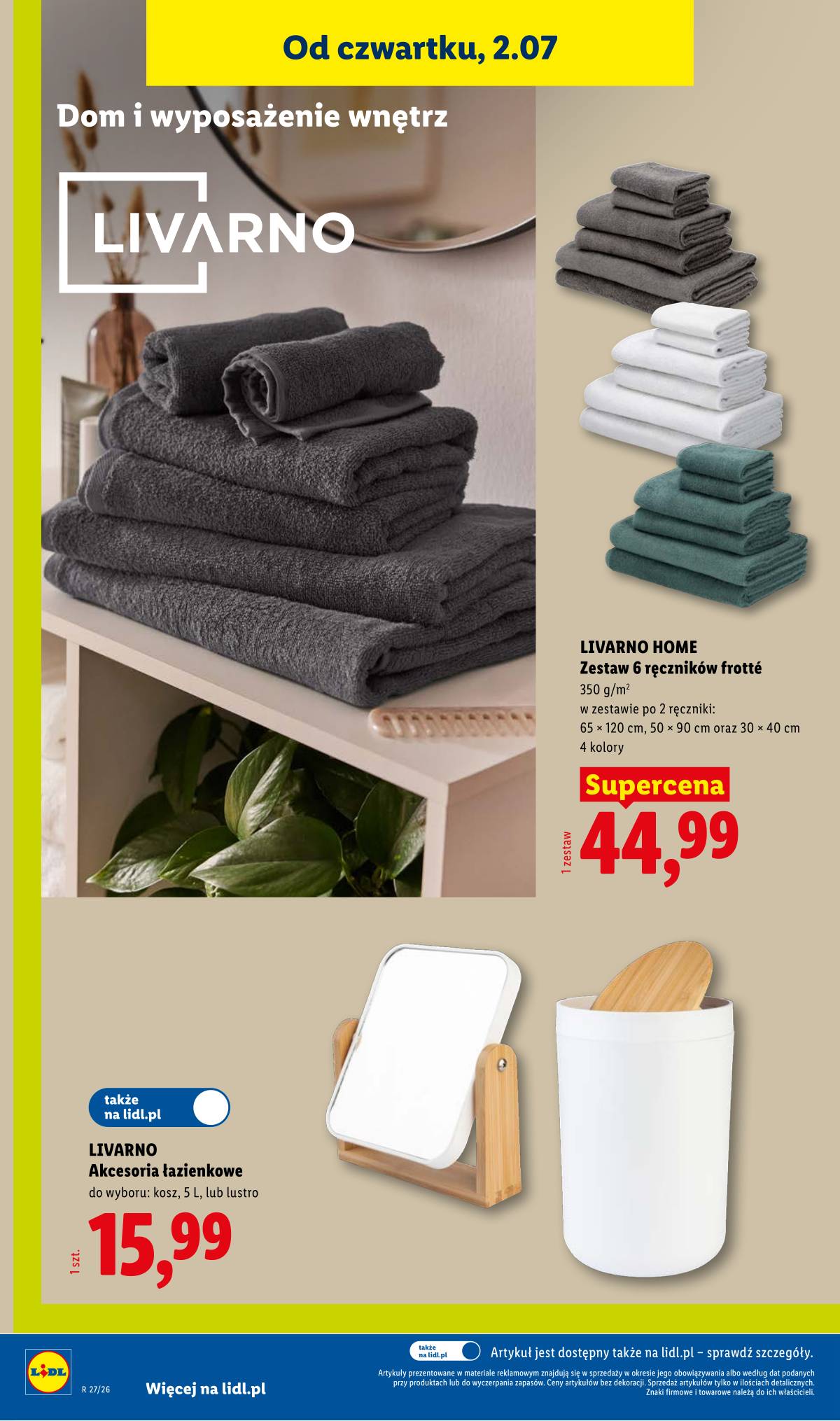 Lidl Lenkija - Katalog ważny od 29.06 28 puslapis