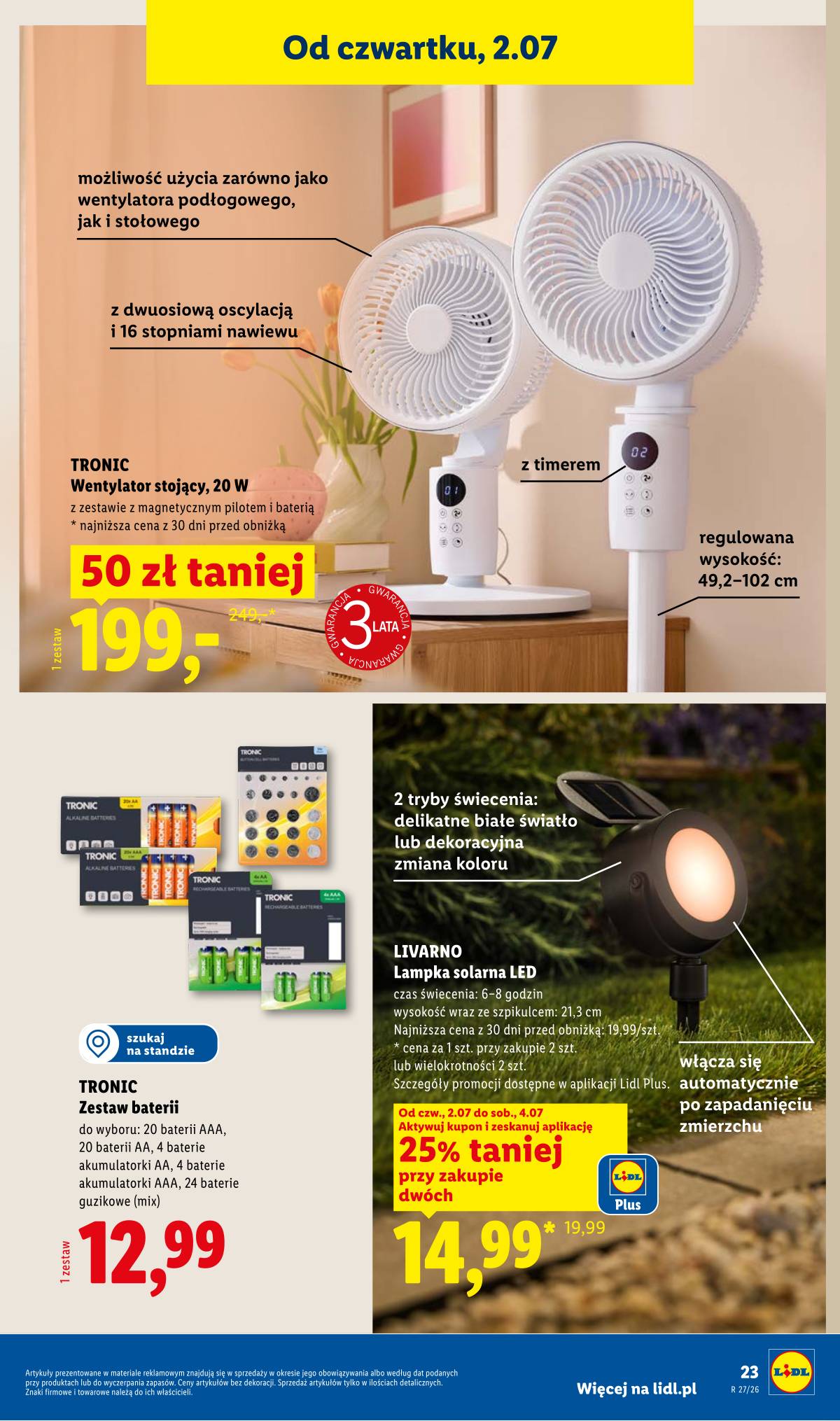 Lidl Lenkija - Katalog ważny od 29.06 31 puslapis