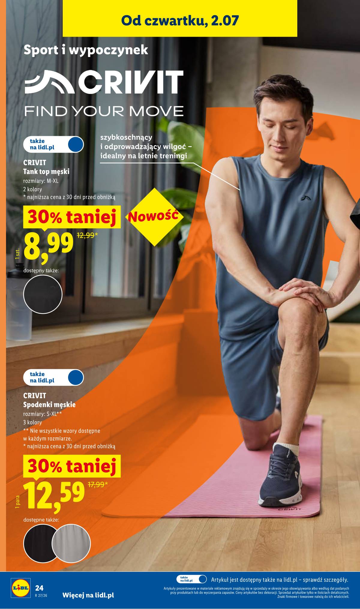 Lidl Lenkija - Katalog ważny od 29.06 34 puslapis
