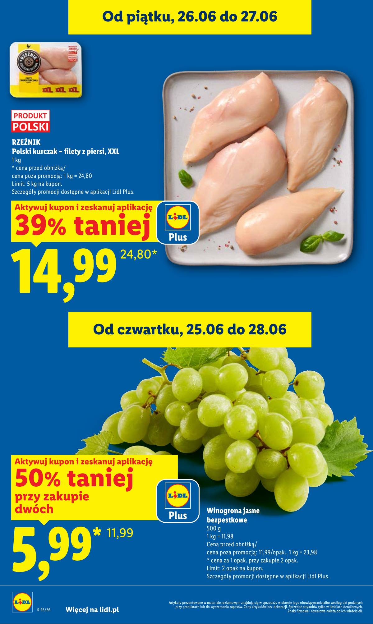 Lidl Lenkija - Gazetka ważna od 25.06 do 28.06 2 puslapis