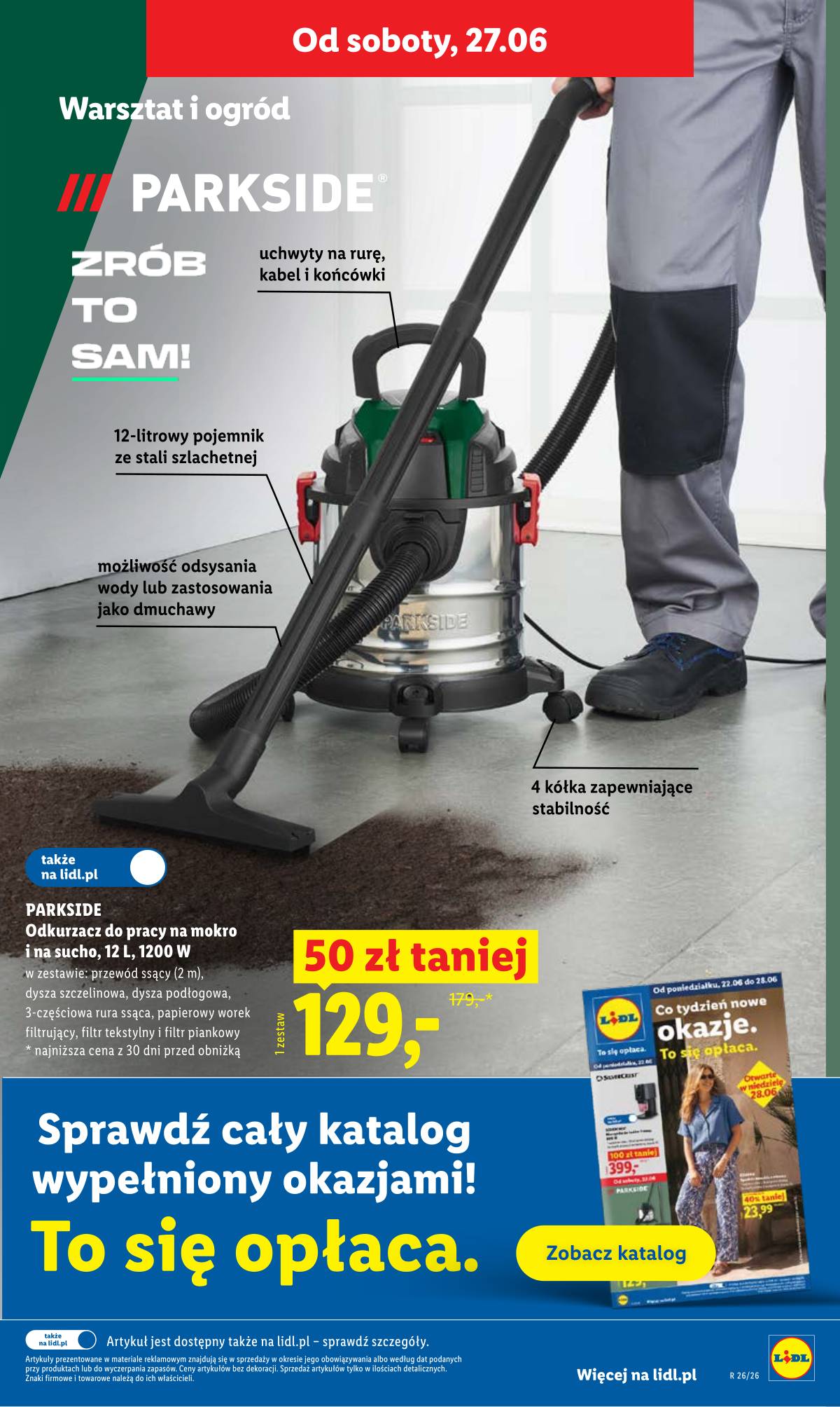 Lidl Lenkija - Gazetka ważna od 25.06 do 28.06 33 puslapis