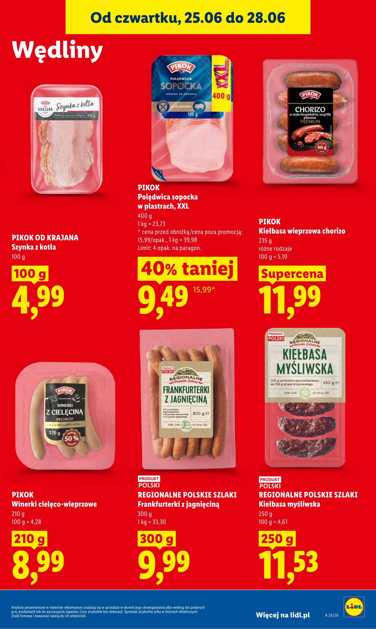 Lidl Lenkija - Gazetka ważna od 25.06 do 28.06 53 puslapis