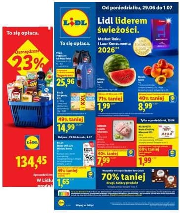 Lidl Lenkija - Gazetka ważna od 29.06 do 1.07 2026-06-29 – 2026-07-01