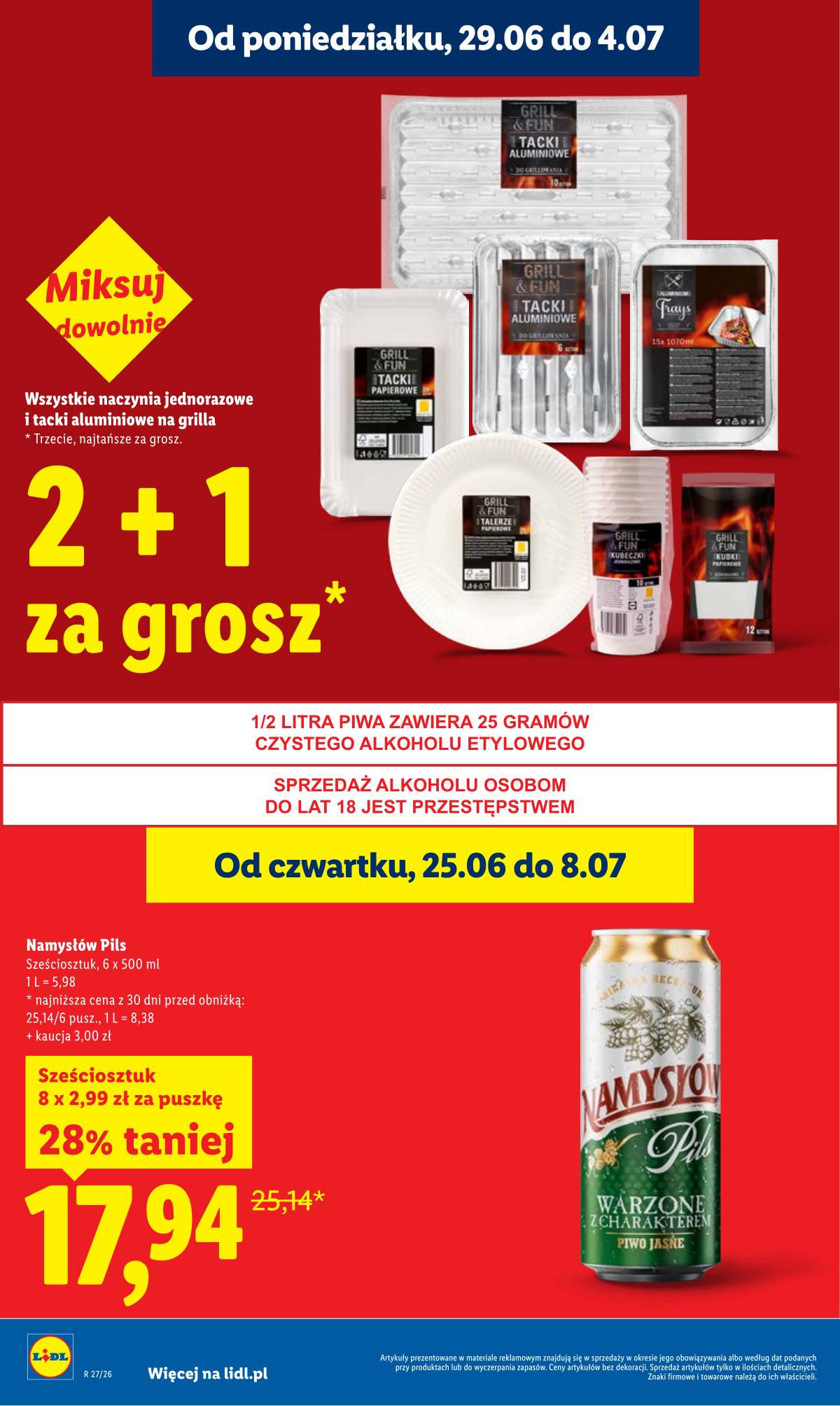 Lidl Lenkija - Gazetka ważna od 29.06 do 1.07 16 puslapis