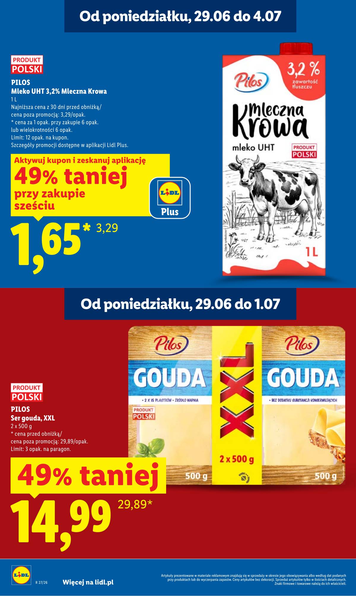 Lidl Lenkija - Gazetka ważna od 29.06 do 1.07 4 puslapis