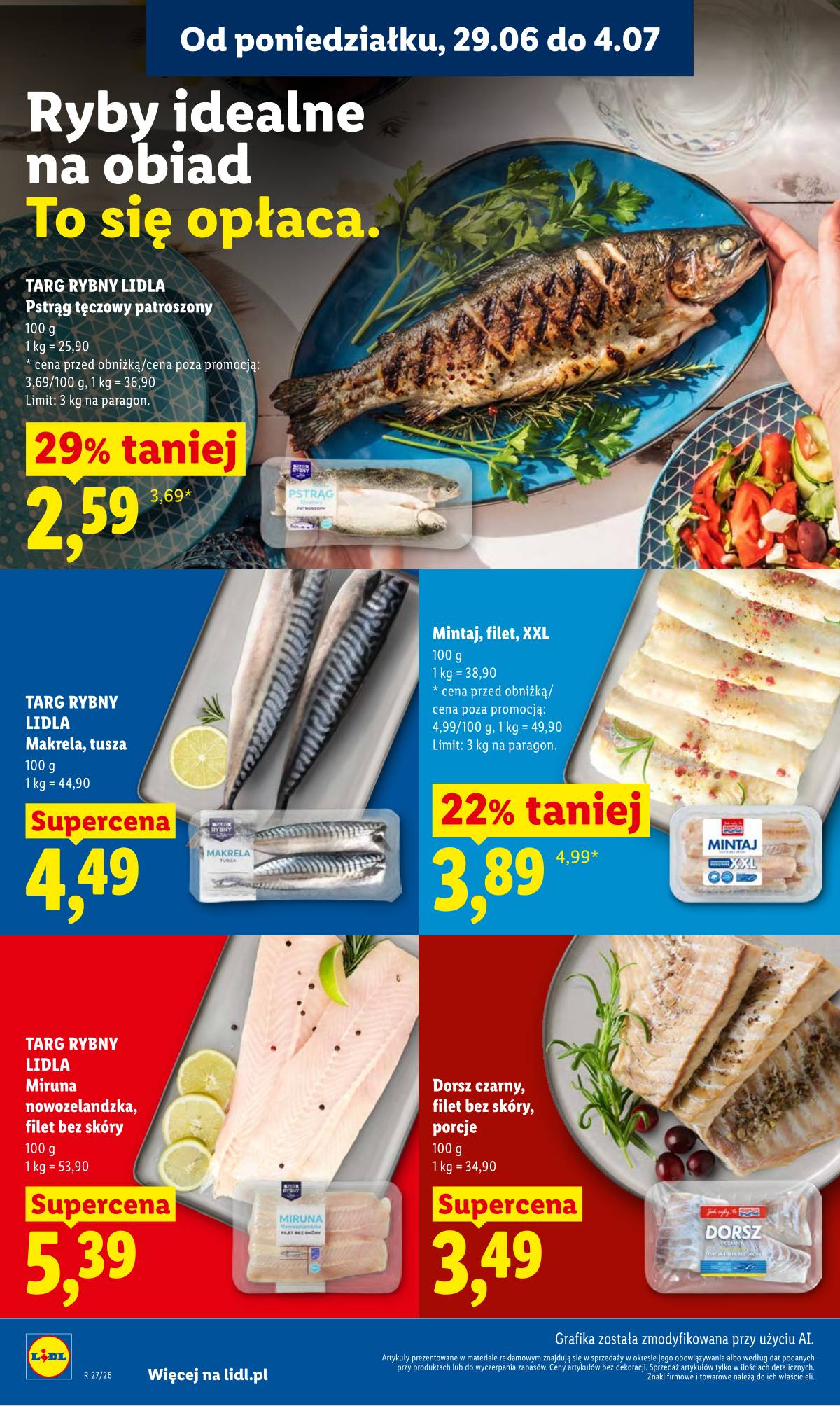 Lidl Lenkija - Gazetka ważna od 29.06 do 1.07 48 puslapis