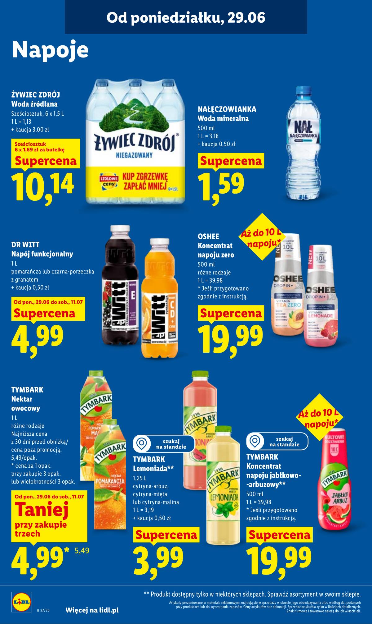 Lidl Lenkija - Gazetka ważna od 29.06 do 1.07 64 puslapis