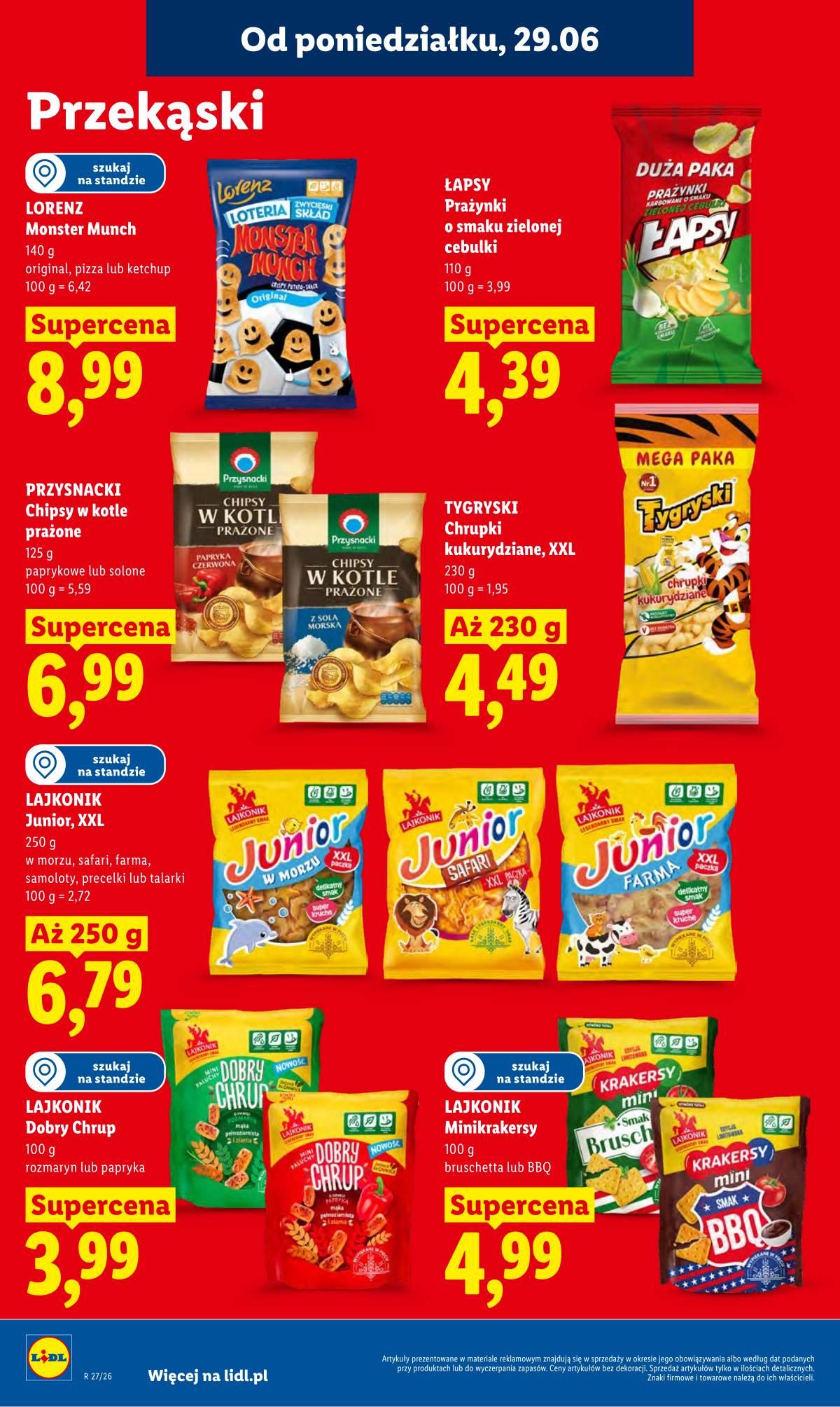 Lidl Lenkija - Gazetka ważna od 29.06 do 1.07 70 puslapis