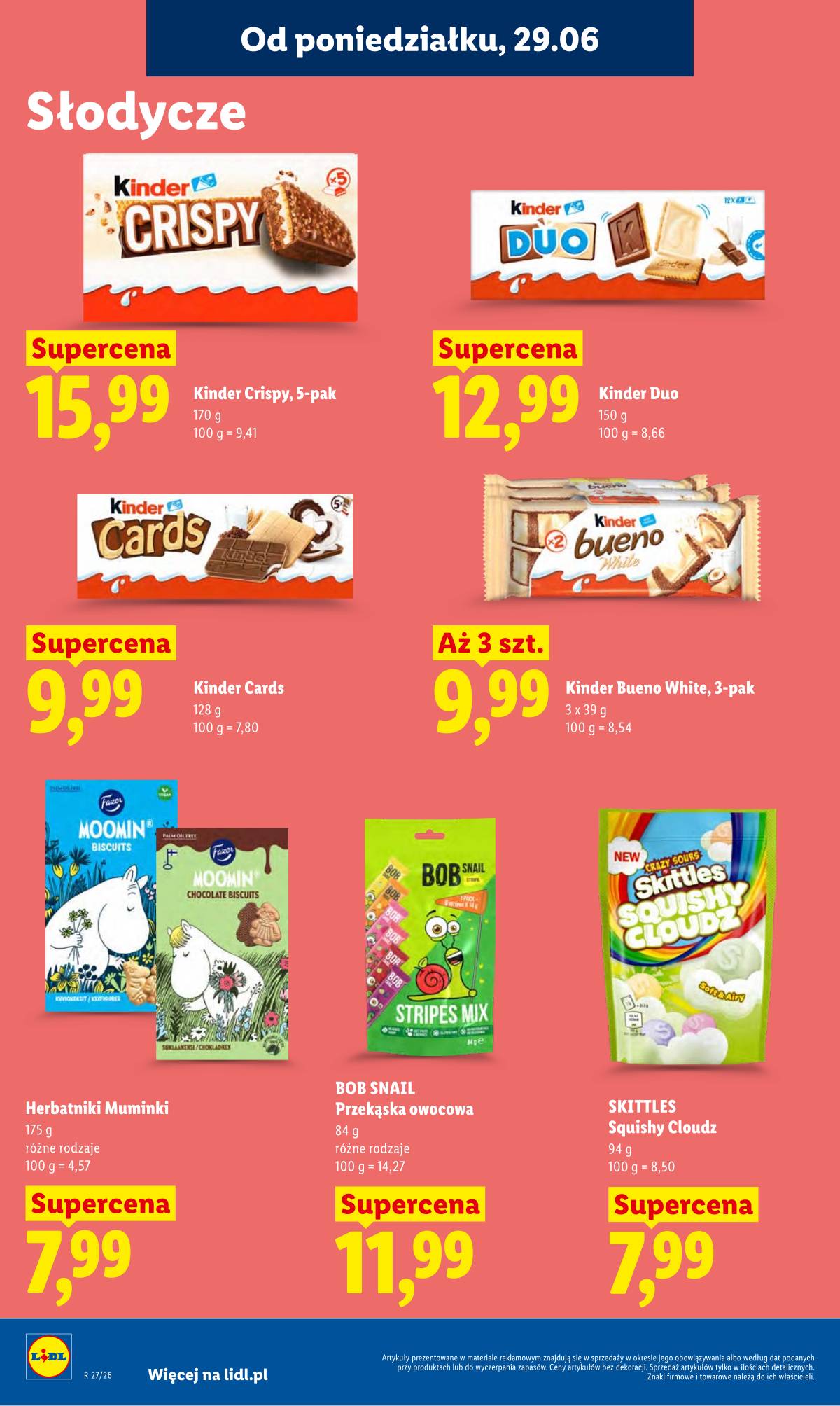 Lidl Lenkija - Gazetka ważna od 29.06 do 1.07 72 puslapis