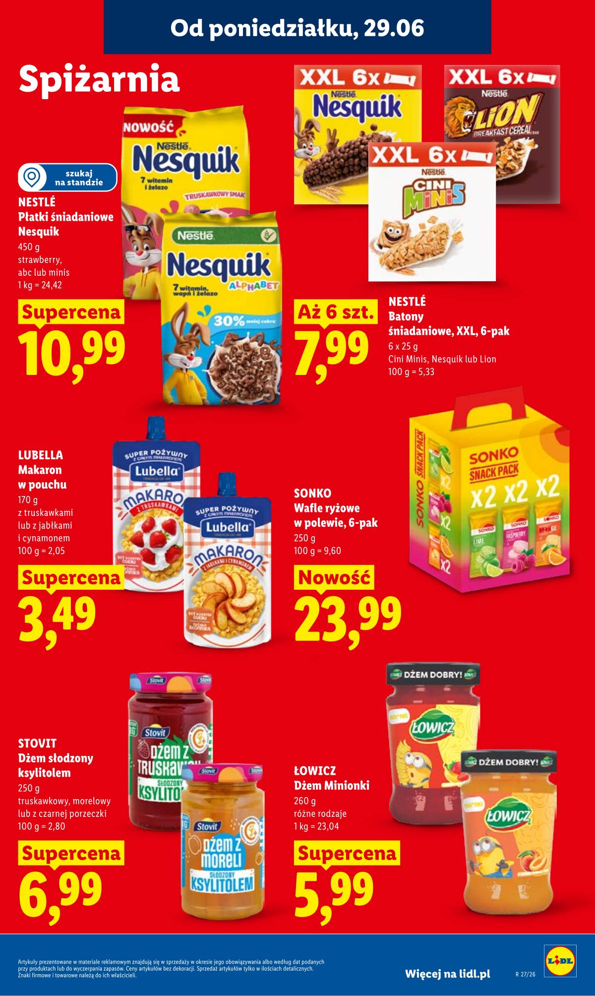 Lidl Lenkija - Gazetka ważna od 29.06 do 1.07 77 puslapis
