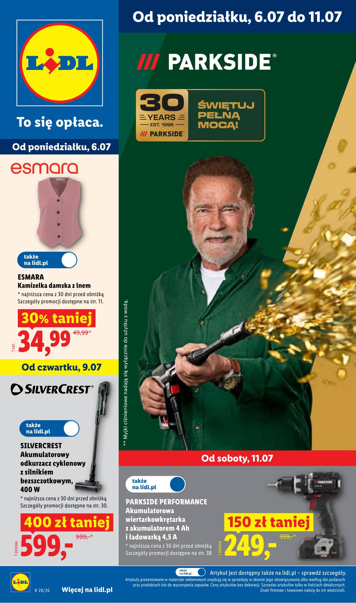 Lidl Lenkija - Katalog ważny od 6.07 1 puslapis