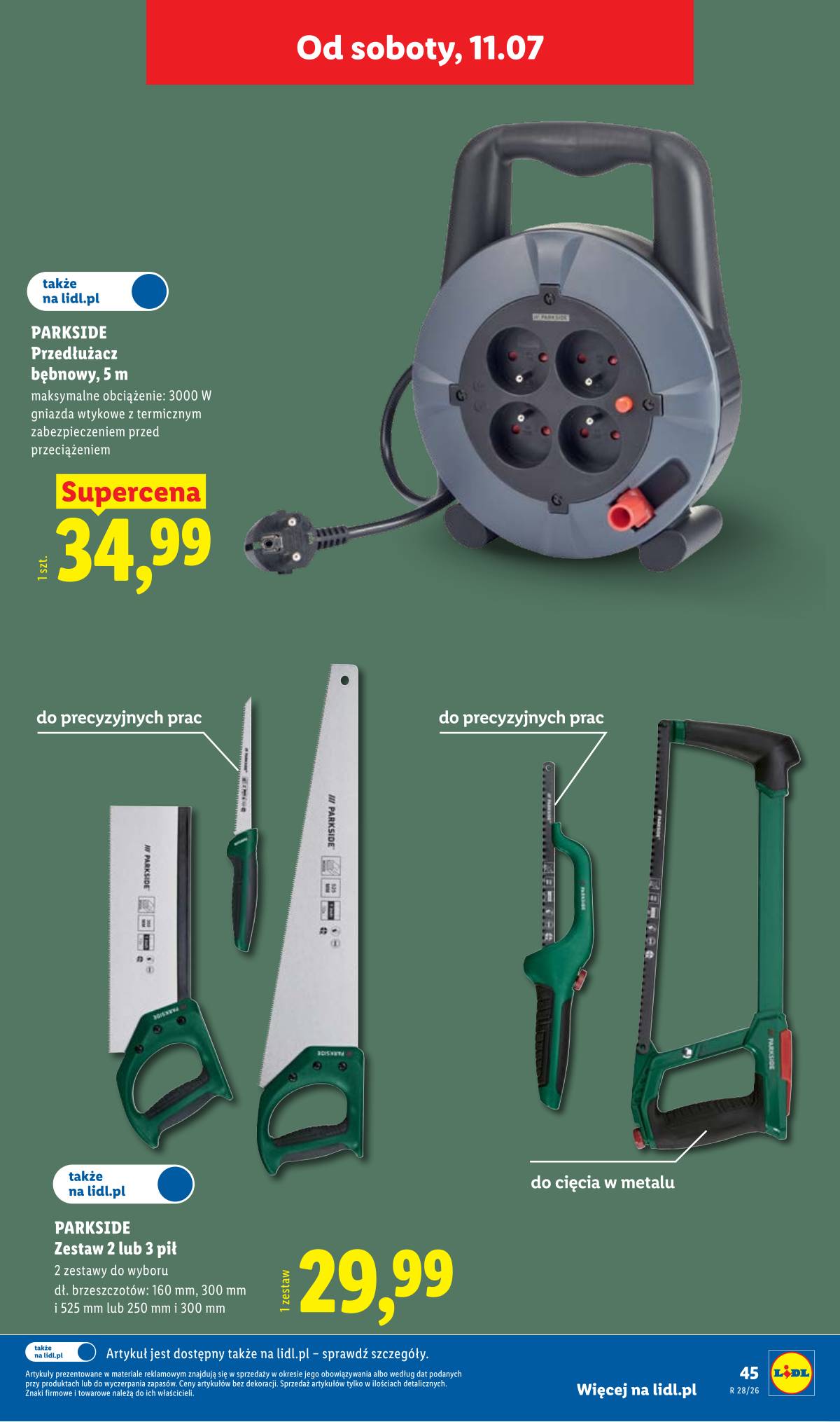 Lidl Lenkija - Katalog ważny od 6.07 55 puslapis