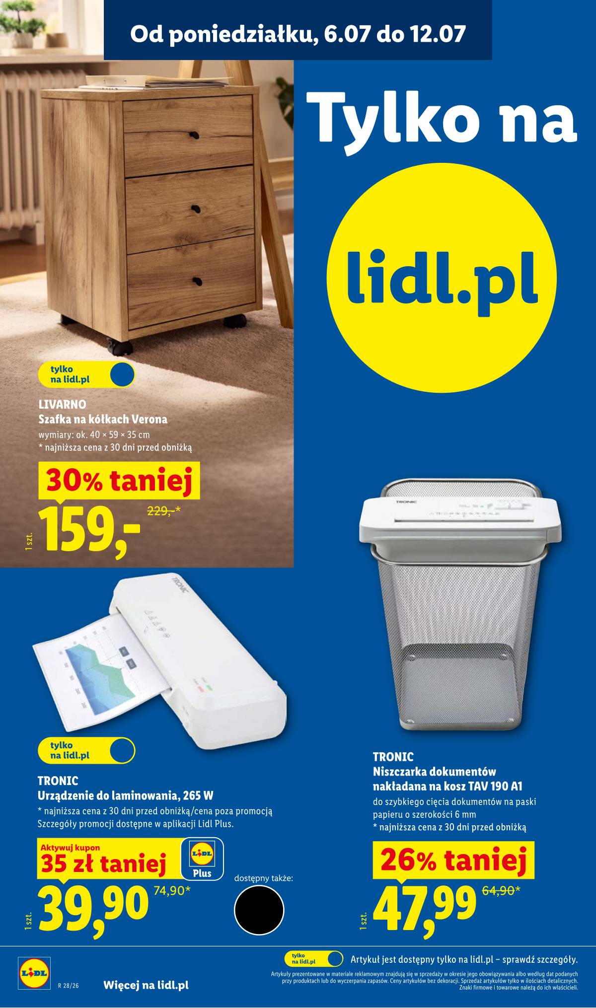Lidl Lenkija - Katalog ważny od 6.07 8 puslapis