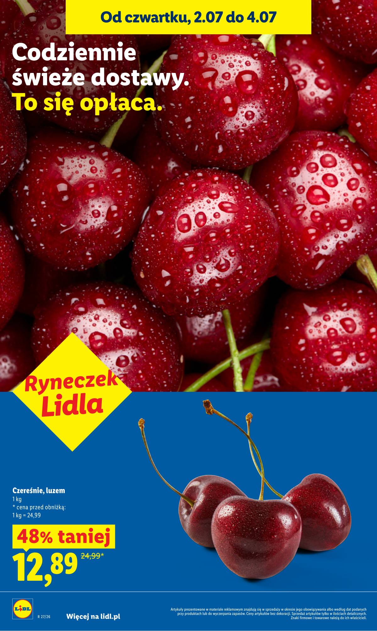 Lidl Lenkija - Gazetka ważna od 2.07 do 4.07 12 puslapis