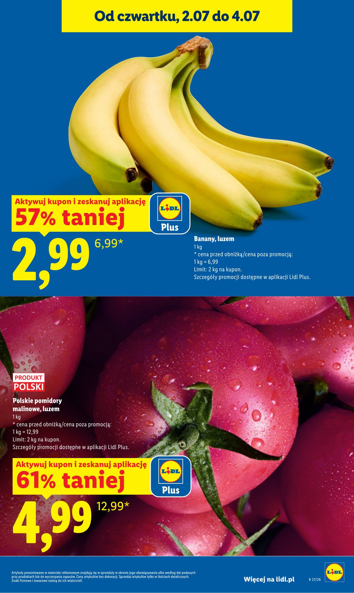 Lidl Lenkija - Gazetka ważna od 2.07 do 4.07 13 puslapis