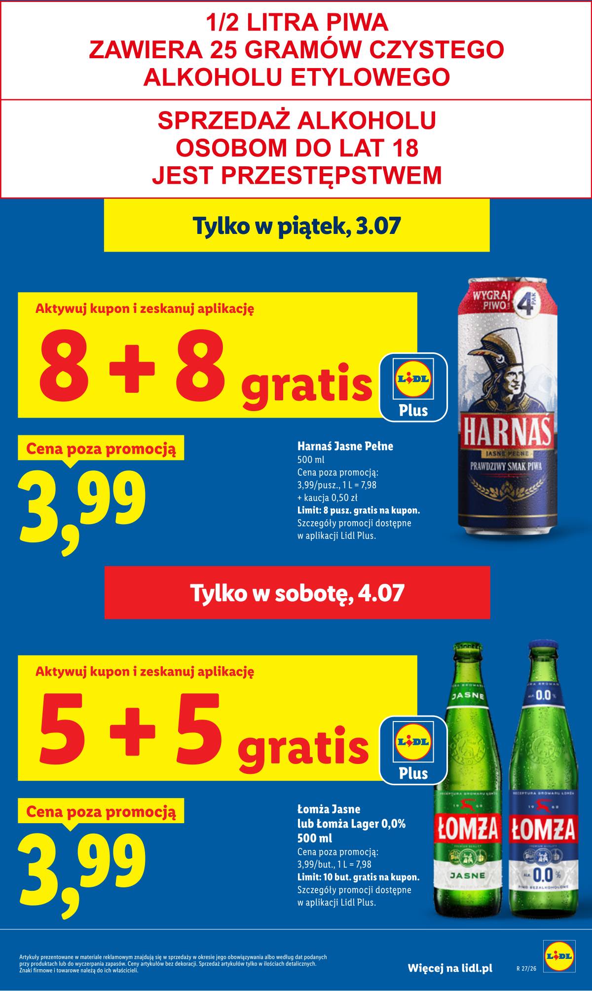 Lidl Lenkija - Gazetka ważna od 2.07 do 4.07 23 puslapis