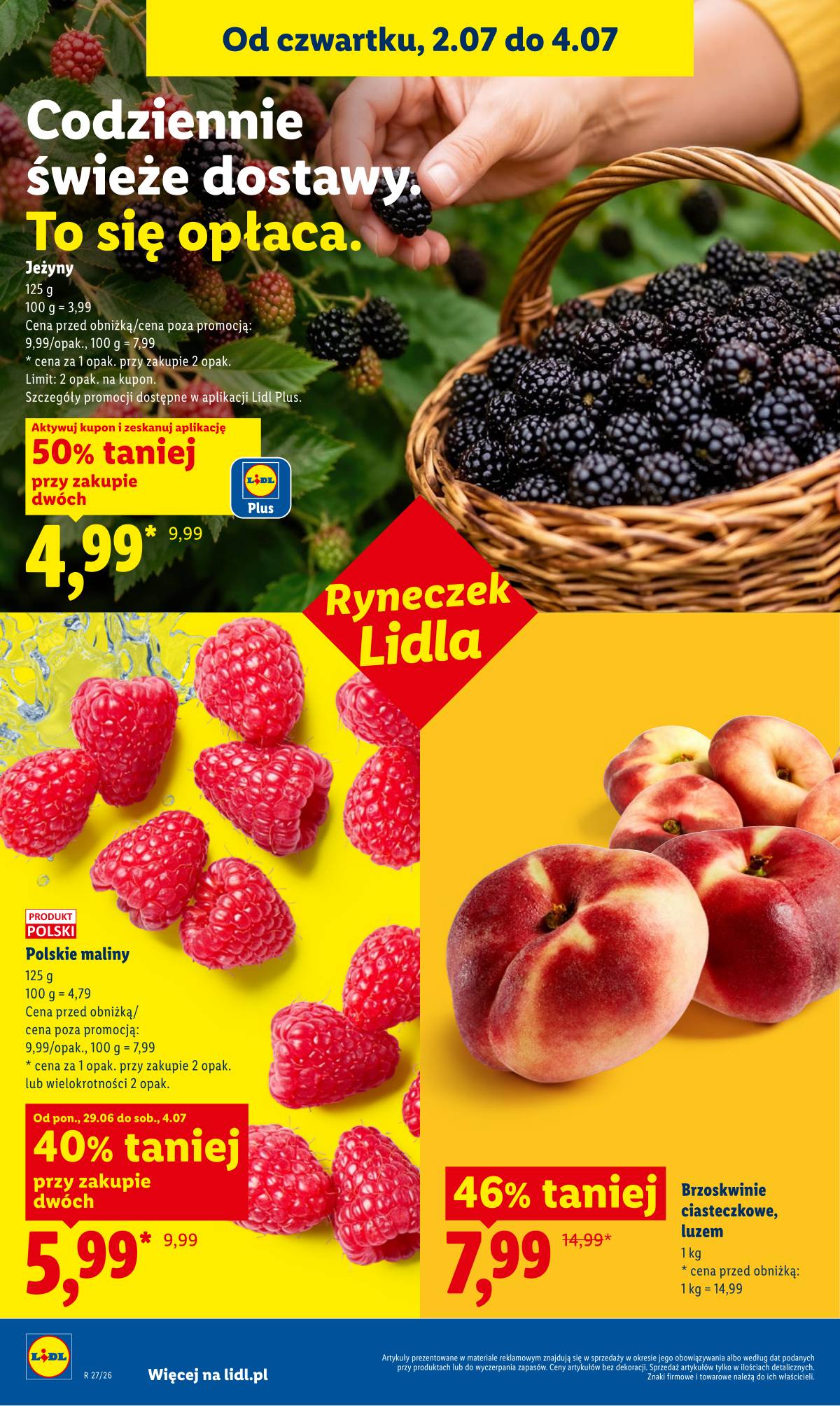 Lidl Lenkija - Gazetka ważna od 2.07 do 4.07 36 puslapis