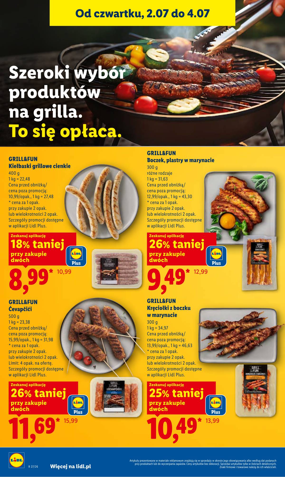 Lidl Lenkija - Gazetka ważna od 2.07 do 4.07 42 puslapis