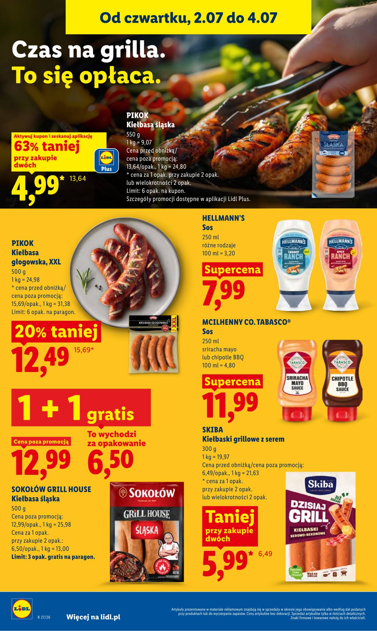 Lidl Lenkija - Gazetka ważna od 2.07 do 4.07 44 puslapis