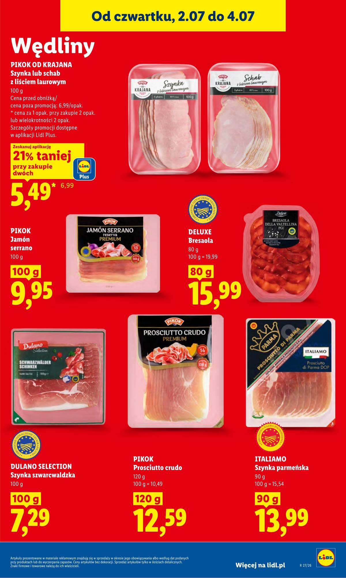 Lidl Lenkija - Gazetka ważna od 2.07 do 4.07 51 puslapis