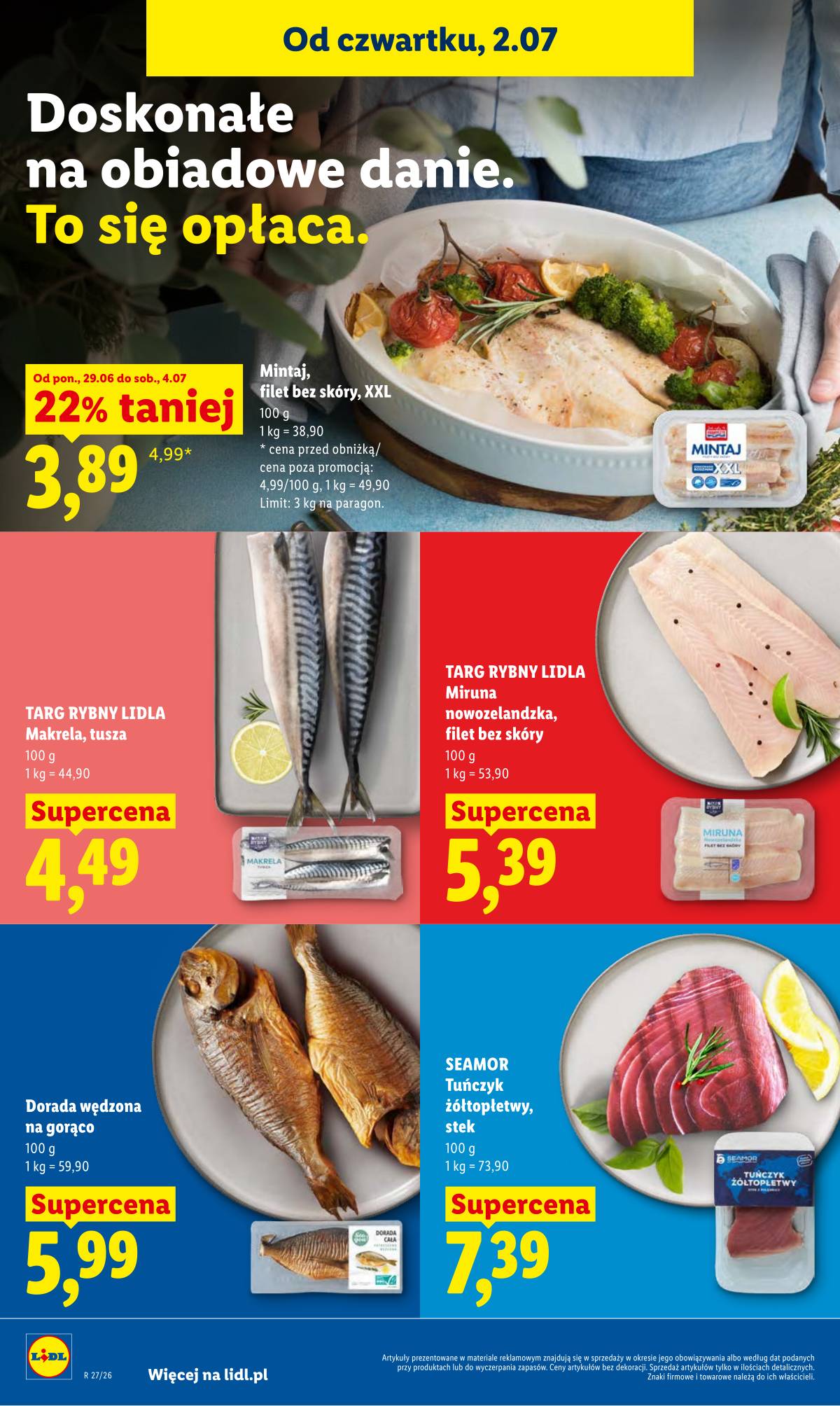 Lidl Lenkija - Gazetka ważna od 2.07 do 4.07 54 puslapis