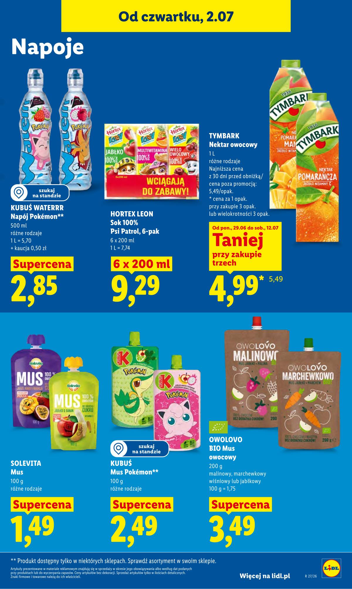 Lidl Lenkija - Gazetka ważna od 2.07 do 4.07 59 puslapis